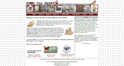 Desktop Screenshot of fromtheheart.info